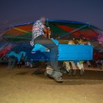 Karuzele na plaży w Mamallapuram