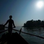 Rangamati, Kaptai Lake, wracamy z rejsu łódeczką