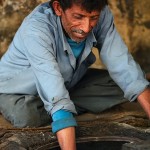 Okolice Nizamuddin Dargah - pan robi chlebek