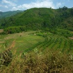 Widoczek na trasie Muang Sing - Muang Long